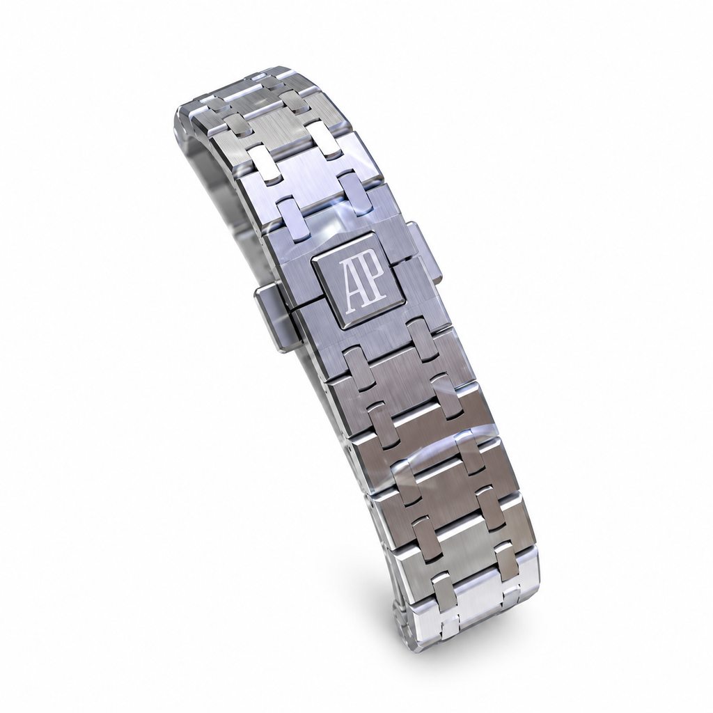 Audemars Piguet Royal Oak Automatic Diamond Bezel Blue Steel