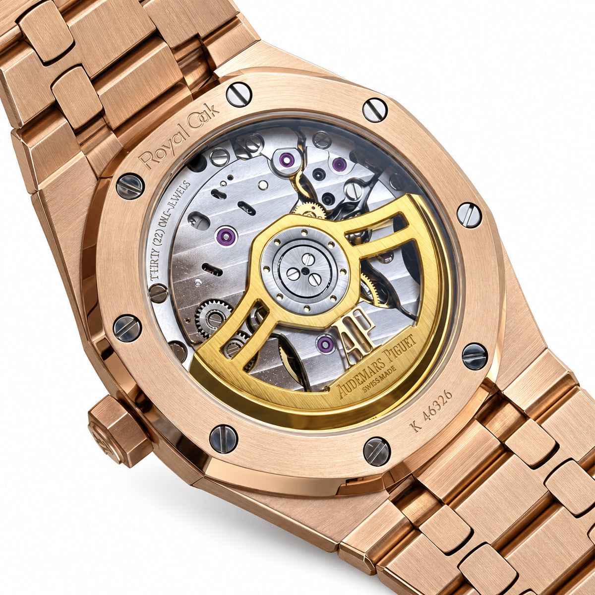 Audemars Piguet Royal Oak 41mm Rose Gold Black Dial
