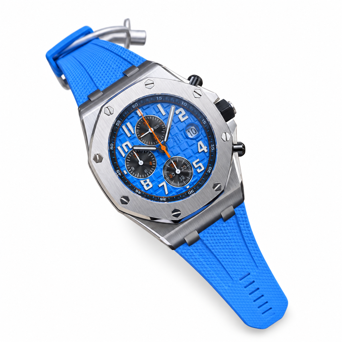 Audemars Piguet Royal Oak Offshore Chronograph Steel Blue Orange