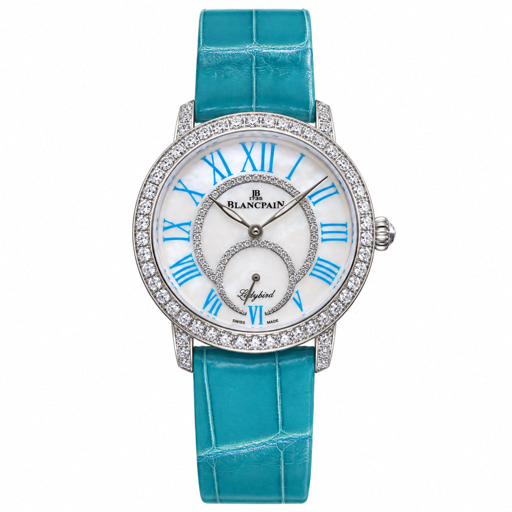 Blancpain Ladybird Diamond Bezel MOP Dial Ladies Watch