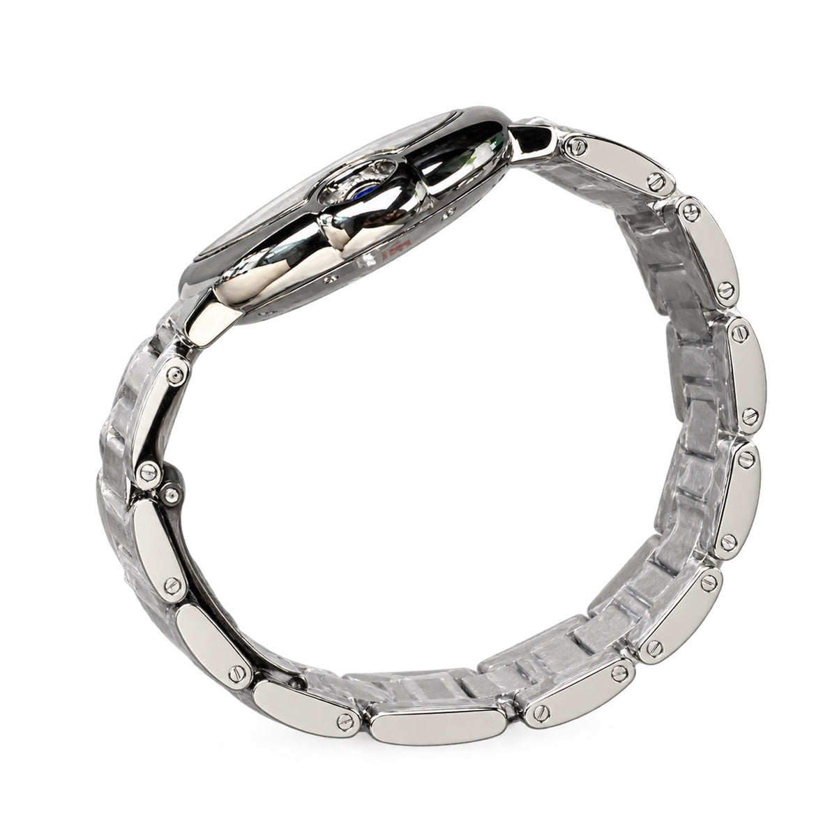 Cartier Ballon Bleu Steel Silver Dial Automatic Bracelet Watch – KDY