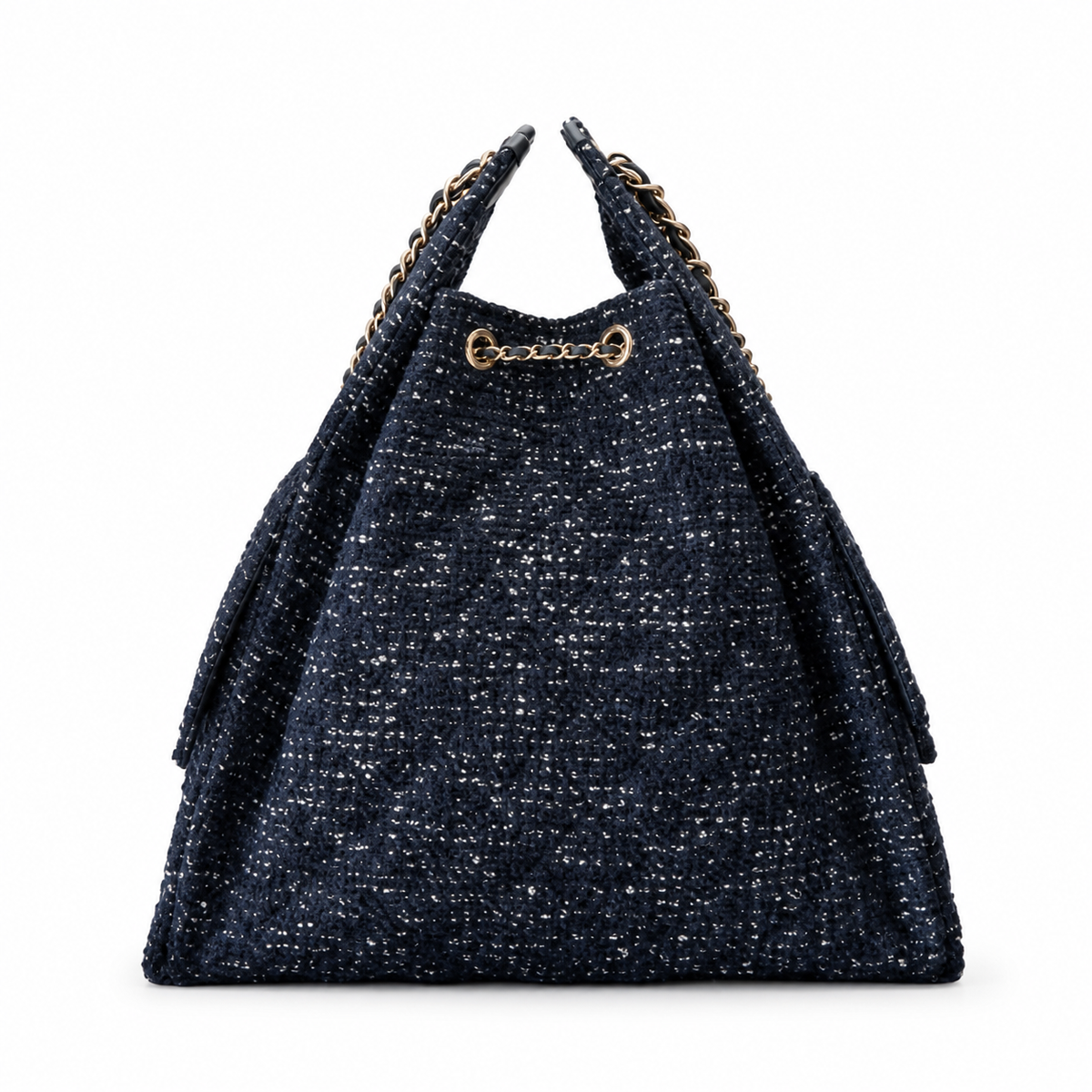 Chanel Quilted Leather Spacious Chain Shoulder Bag