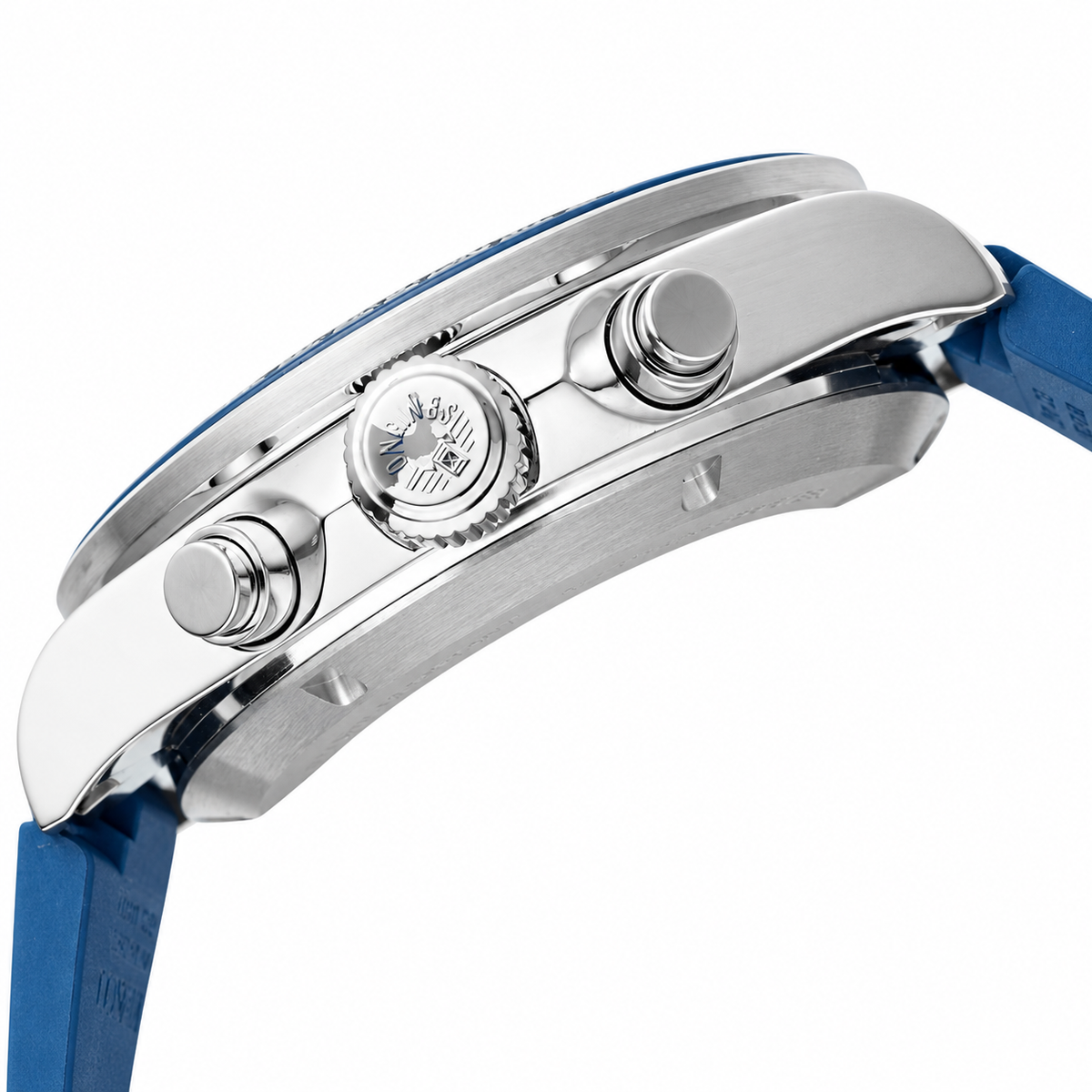 Longines Conquest Automatic Chronograph Blue Dial Blue Bezel