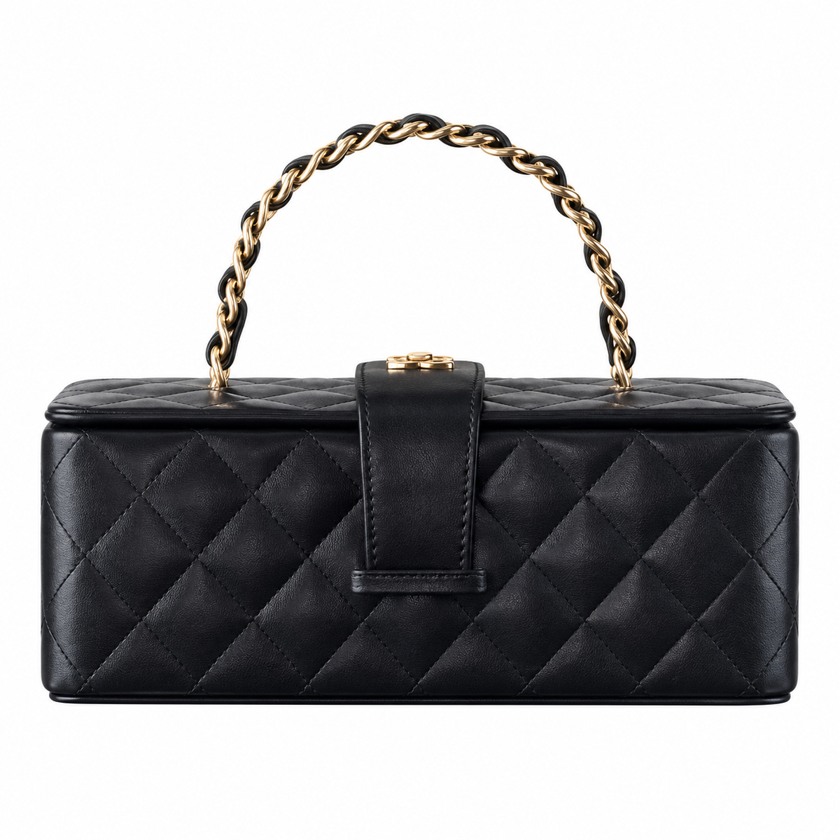 Chanel Quilted Lambskin Vanity Case