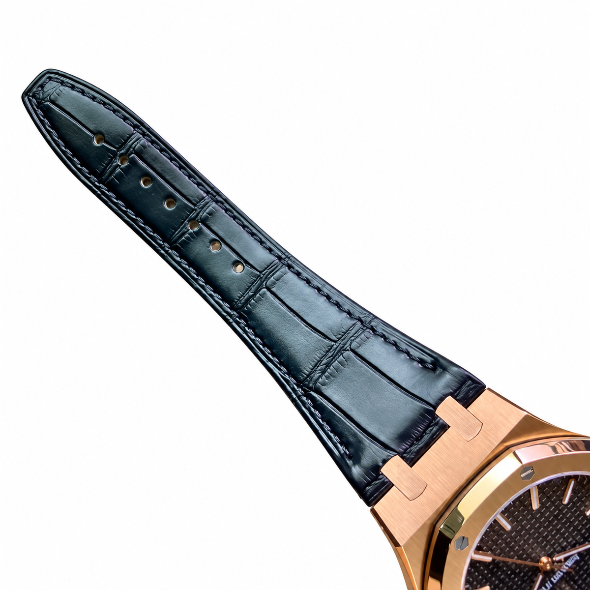 Audemars Piguet Royal Oak Automatic Rose Gold Black Dial