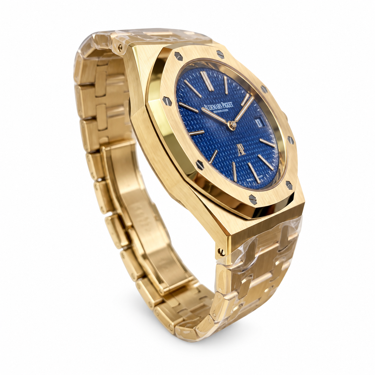 Audemars Piguet Royal Oak Blue Dial 18k Rose Gold Automatic 39mm