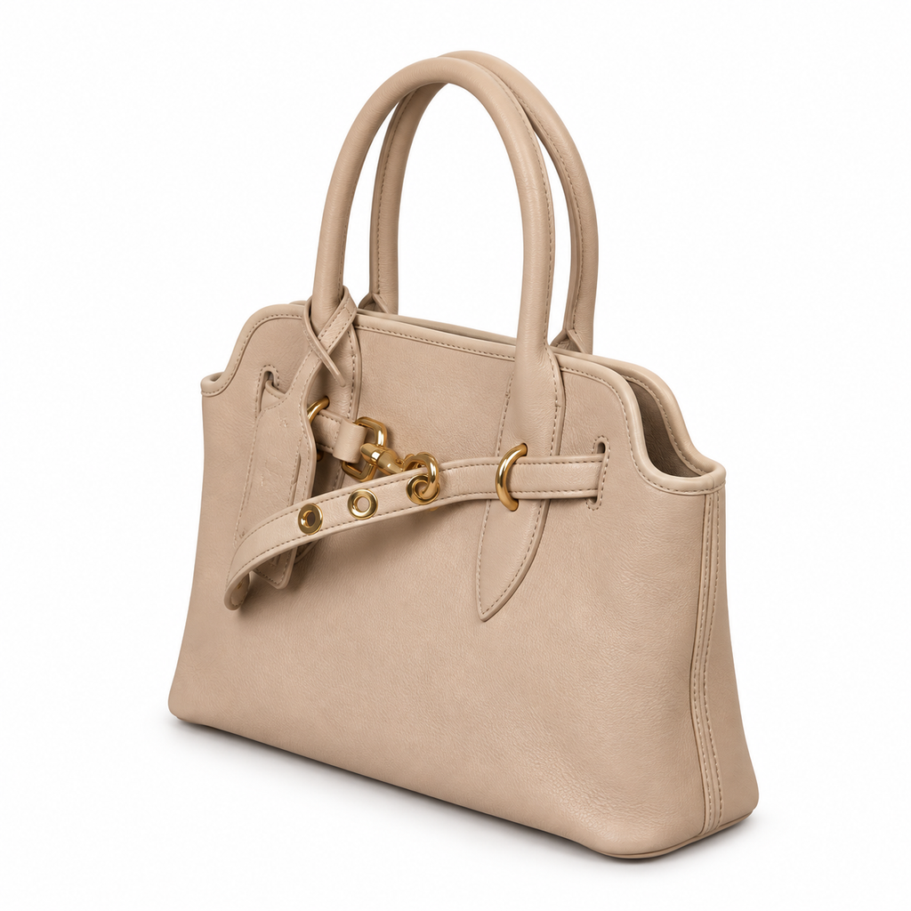 Miu Miu Leather Top Handle Bag 30 cm