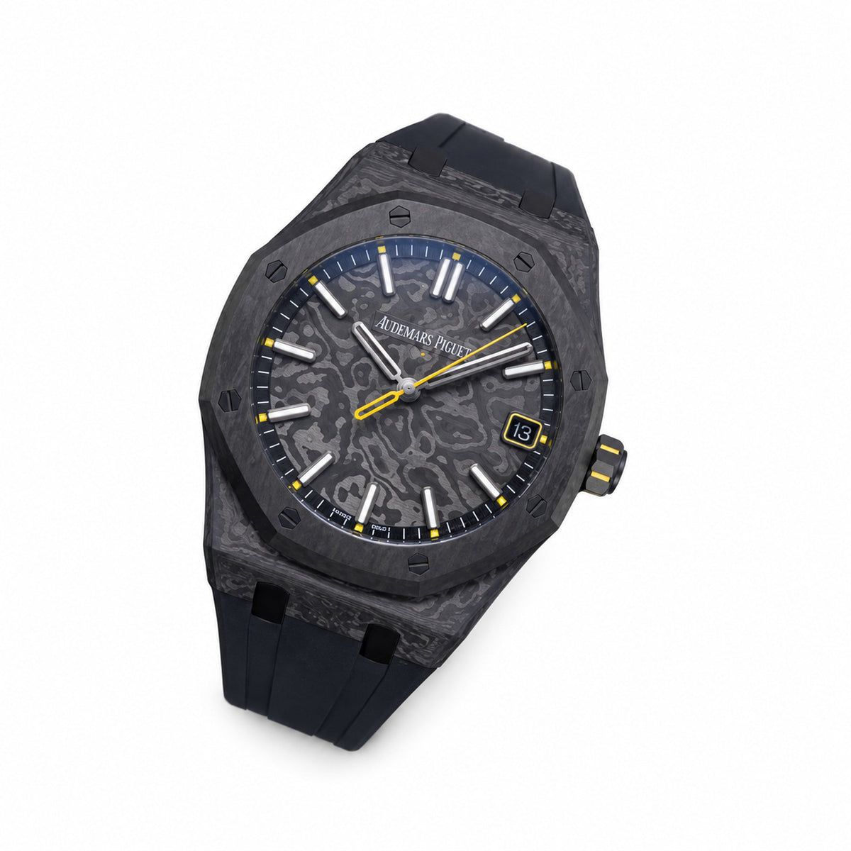 Audemars Piguet Royal Oak Selfwinding 41mm – Forged Carbon Yellow Accents