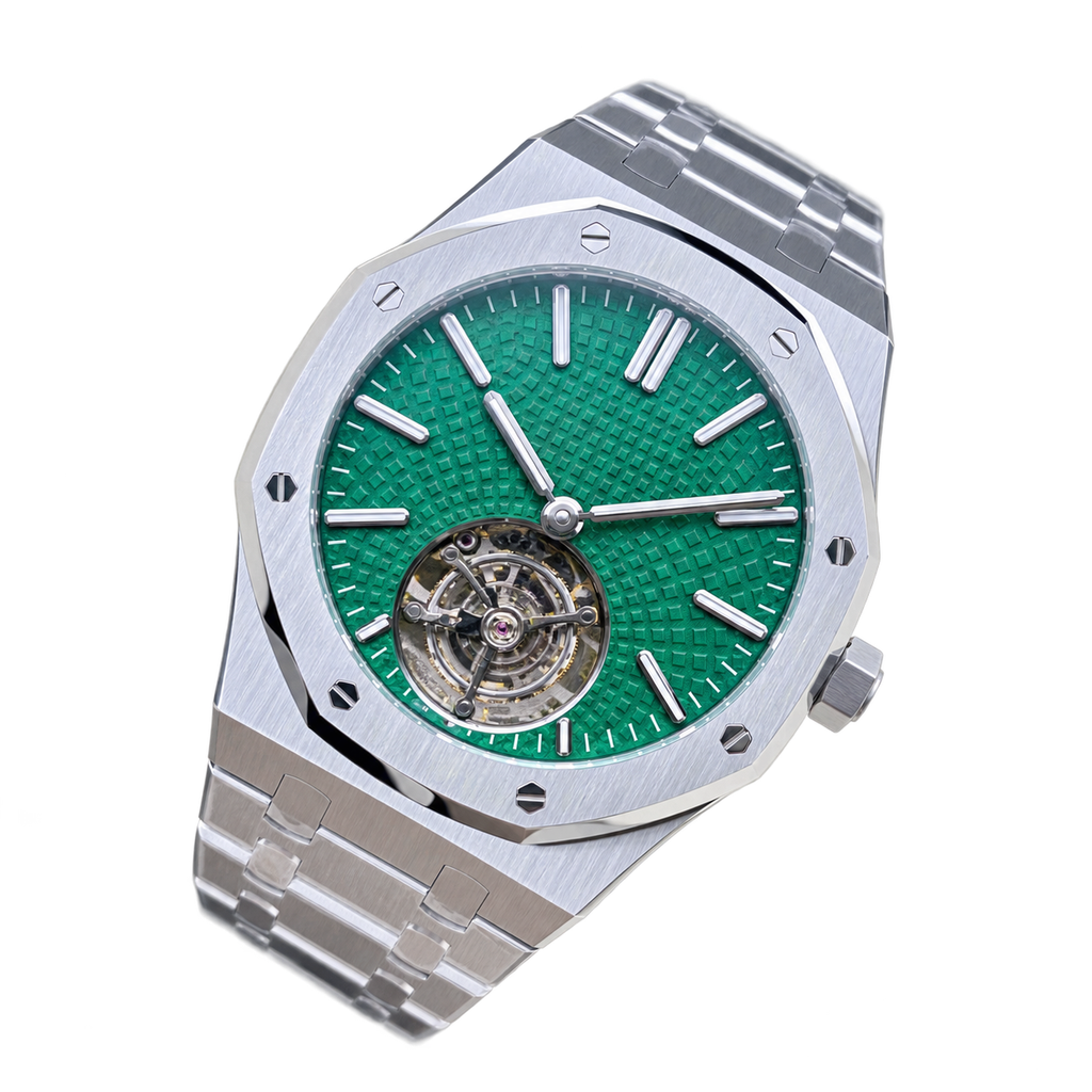 Audemars Piguet Royal Oak Tourbillon Green Dial Steel
