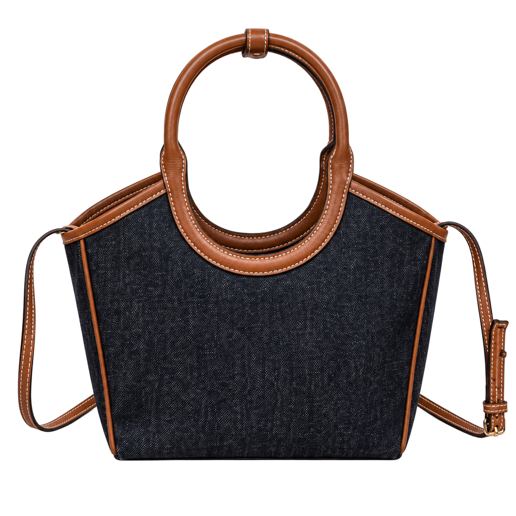 Miu Miu Leather Top Handle Bag 22 cm