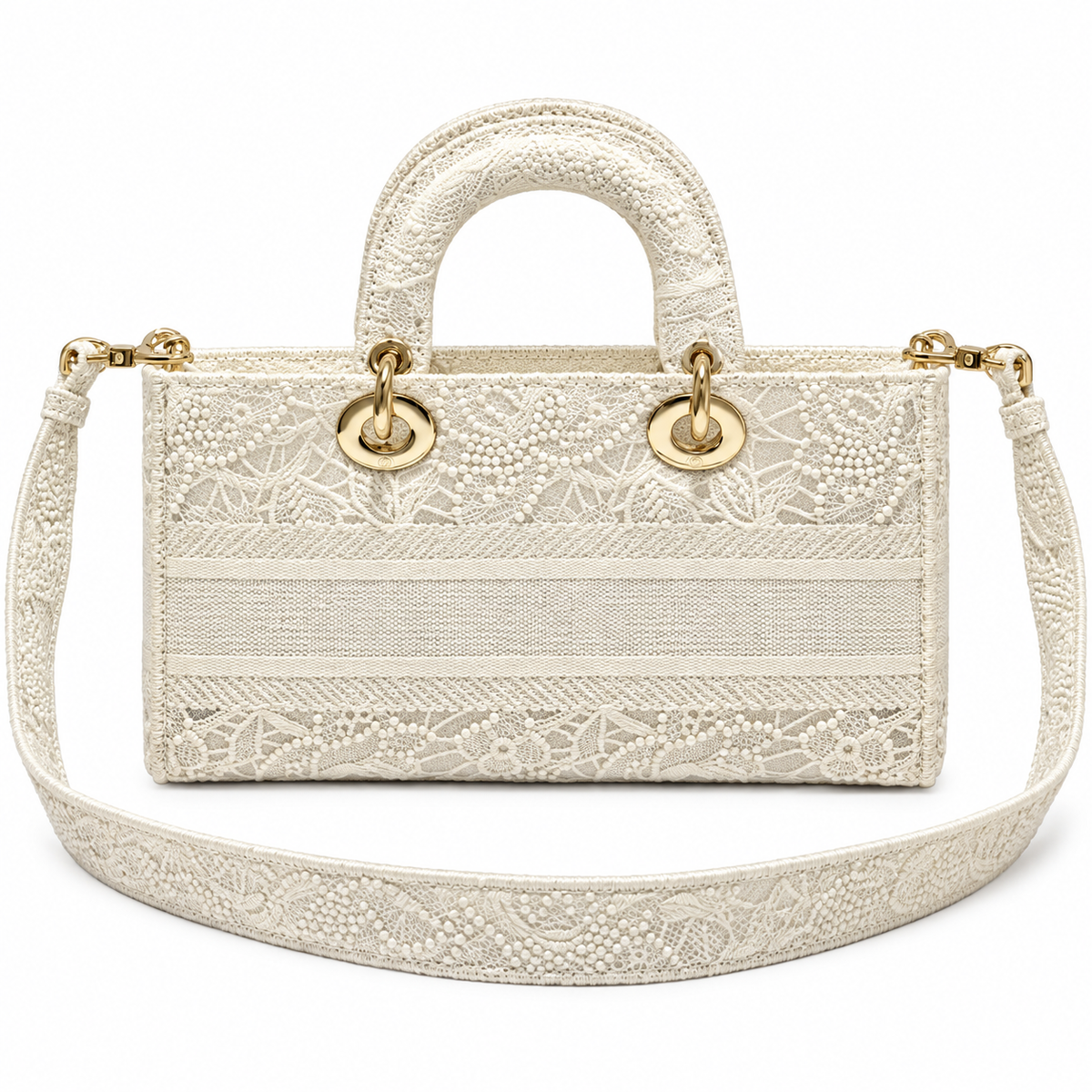 Dior Cannage Quilted Long Crossbody Bag 26cm