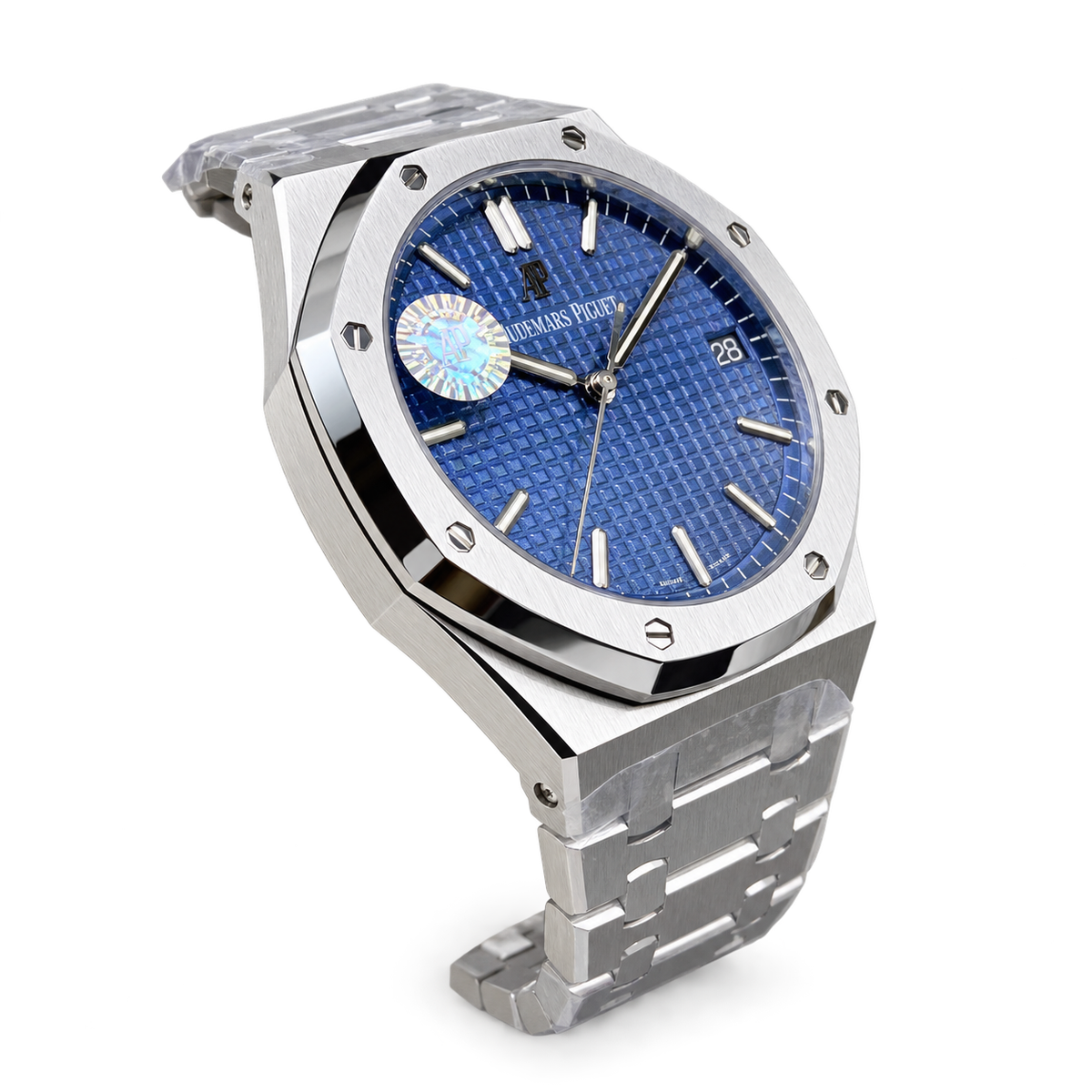 Audemars Piguet Royal Oak Automatic Blue Tapisserie Steel