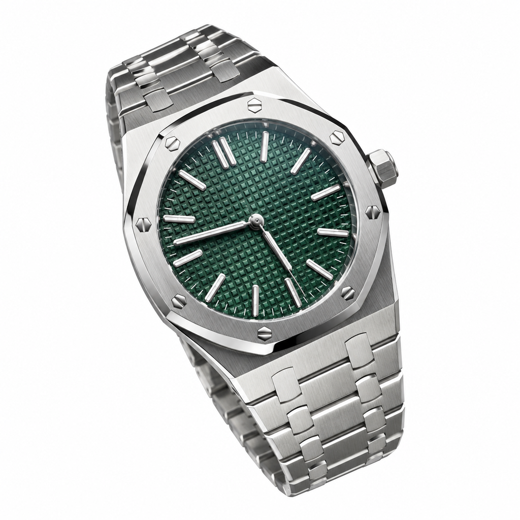 Audemars Piguet Royal Oak 41mm Steel Green Dial Watch