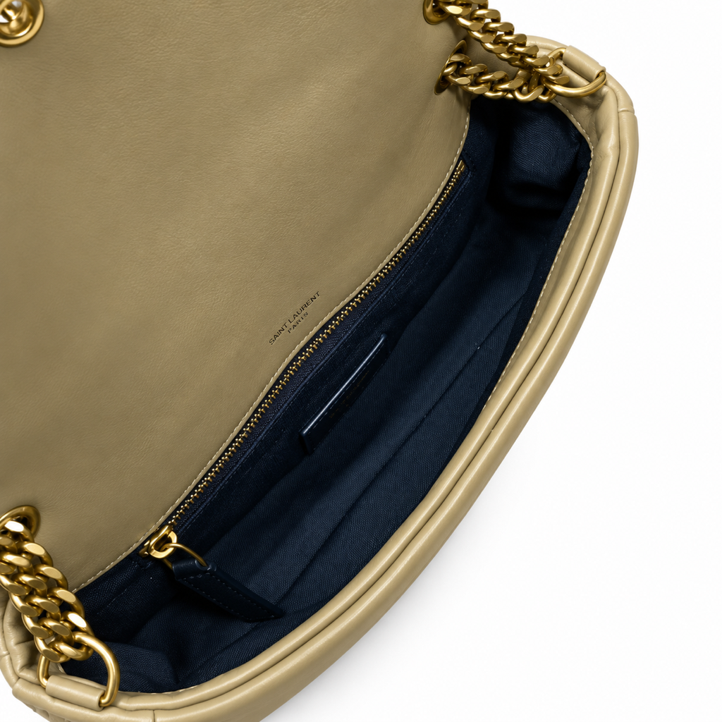 YSL Saint Laurent Calypso Bag – Sand