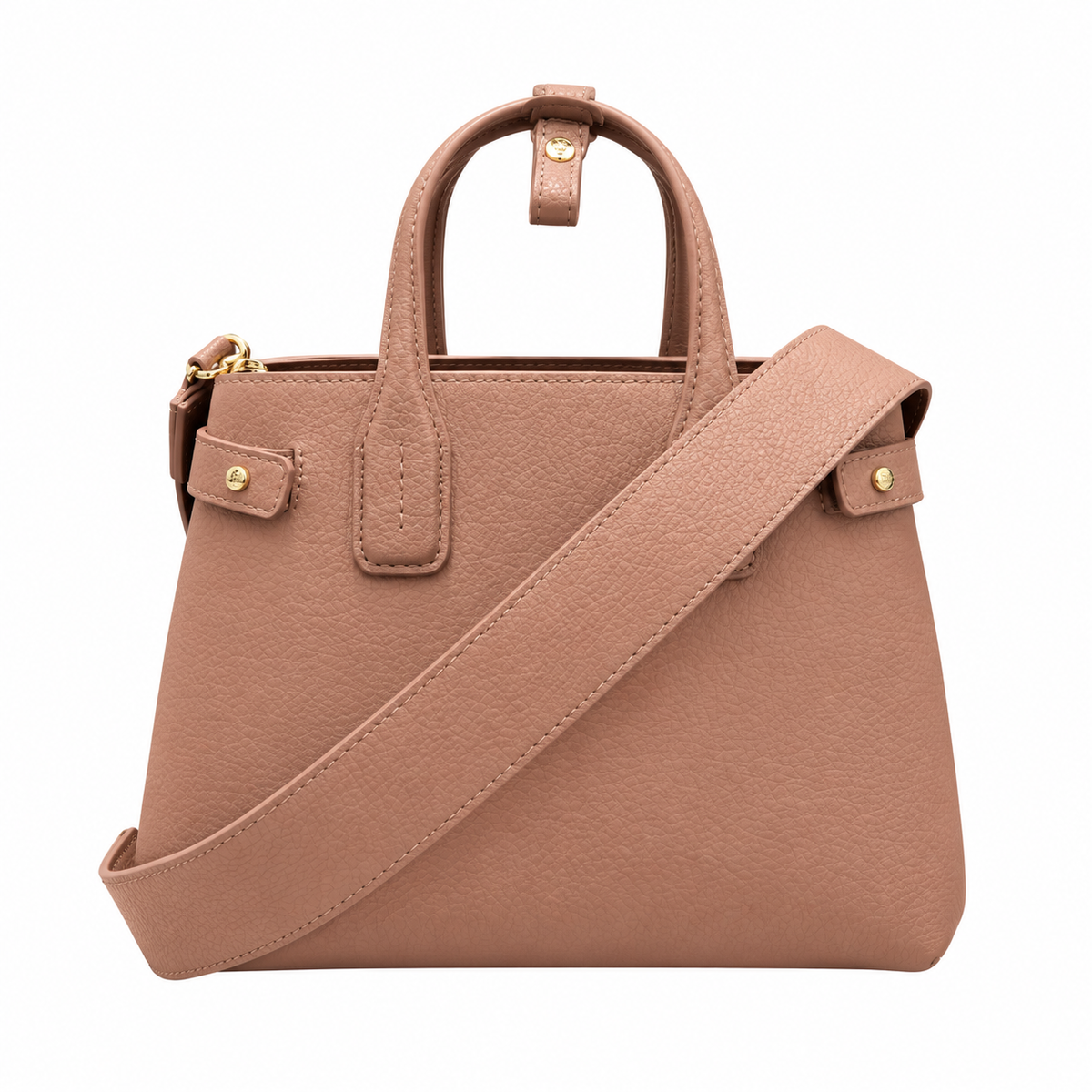 Burberry Rosewood Signature Top Handle Bag